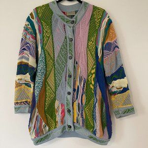 COOGI Crazy Cardigan Multi Color
